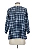 Soft Joie 100% Cotton Blue 3/4 Sleeve Blouse Size XS - photo 2