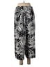 Tribal Paisley Silver Casual Pants Size 6 - photo 2