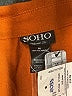 SOHO Apparel Ltd 100% Polyester Orange Blazer Size M - photo 6