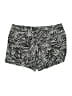 Saint Tropez West Animal Print Black Shorts Size 10 - photo 2