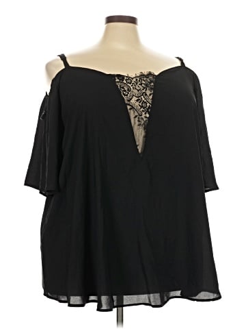 Torrid 3/4 Sleeve Blouse (view 1)