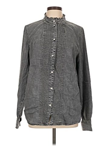 Gap Long Sleeve Button-Down Shirt (view 1)