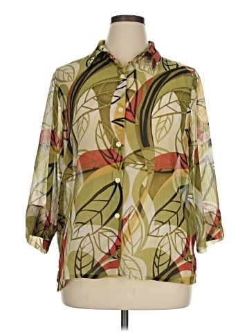 Alfred Dunner 3/4 Sleeve Blouse (view 1)