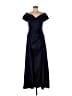 Xscape Blue Cocktail Dress Size 6 - photo 1