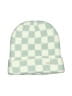 Steve Madden 100% Nylon Checkered-gingham Teal Beanie One size - photo 1