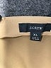 J.Crew 100% Polyester Solid Tan Casual Skirt Size XL - photo 4