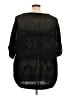 Torrid 100% Acrylic Metallic Black Pullover Sweater Size 5X Plus (5) - photo 2