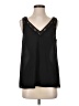 1.State 100% Polyester Black Sleeveless Blouse Size S - photo 1