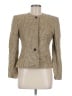 Jones New York 100% Rayon Houndstooth Gold Blazer Size 6 - photo 1