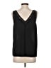 1.State 100% Polyester Black Sleeveless Blouse Size S - photo 2