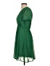 IKKS 100% Polyester Solid Green Cocktail Dress Size EU (FR) 36 / US 4 - photo 5