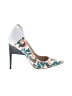 Ruthie Davis Graphic Camo White Heels Size EU 40 - photo 1
