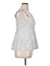 Monteau White Sleeveless Blouse Size XL - photo 4