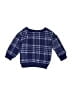 Hanna Andersson Plaid Blue Pullover Sweater Size 6-12 mo - photo 2