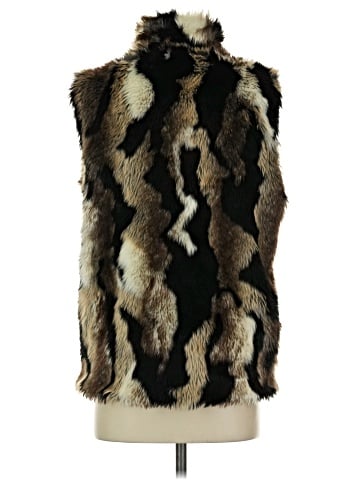 Romeo & Juliet Couture Faux Fur Vest (view 2)
