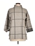 Tahari Plaid Gray Turtleneck Sweater Size L - photo 1