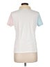 Lands' End 100% Baumwolle Color Block White Short Sleeve Polo Size M (petite) - photo 2
