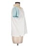 Lands' End 100% Baumwolle Color Block White Short Sleeve Polo Size M (petite) - photo 4