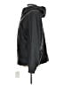 Zara Solid Black Raincoat Size L - photo 5