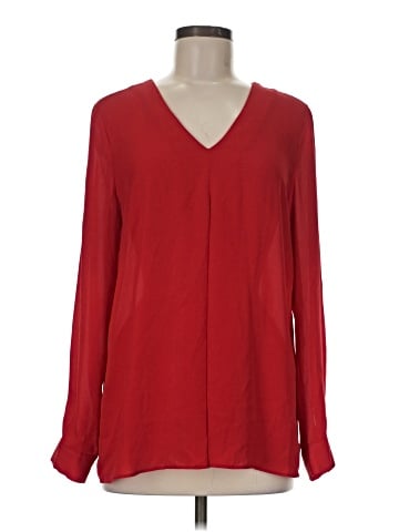 Rose + Olive Long Sleeve Blouse (view 1)