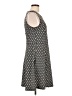 H&M Graphic Black Casual Dress Size L - photo 4