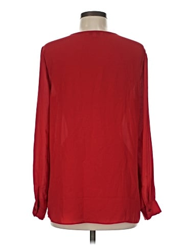 Rose + Olive Long Sleeve Blouse (view 2)