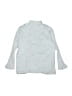 Next 100% Cotton Blue Long Sleeve Button-Down Shirt Size 10 - photo 2