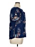 Evri 100% Rayon Blue Short Sleeve Blouse Size 1X - photo 4