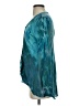 Soft Surroundings Teal 3/4 Sleeve Blouse Size S (petite) - photo 5