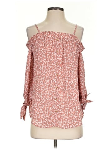 Iz Byer 3/4 Sleeve Blouse (view 1)