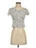 Aero Ivory Short Sleeve Top Size S - photo 1