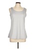 Roz & Ali Silver Tank Top Size L - photo 1