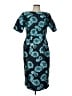 ASOS 100% Polyester Teal Cocktail Dress Size 12 - photo 1