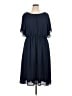 Jessy B 100% Polyester Solid Blue Casual Dress Size 1X - photo 1