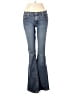 Express Jeans Hearts Blue Jeans Size 7 - 8 - photo 1