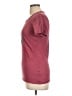Alternative Earth Burgundy Short Sleeve Top Size L - photo 5
