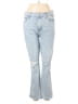 Old Navy Hearts Blue Jeans Size 8 Petite - photo 1