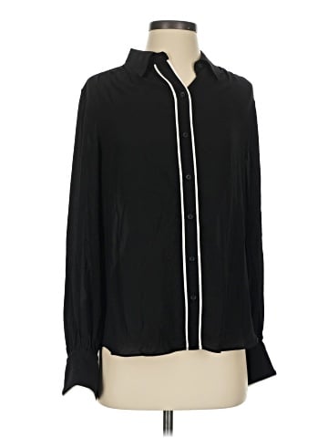 White House Black Market Long Sleeve Blouse (view 1)