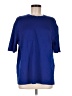 Zara Blue Short Sleeve Top Size M - photo 1