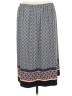 Christopher & Banks Print Blue Casual Skirt Size L - photo 2