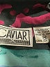 Caviar 100% Polyester Color Block Purple Long Sleeve Blouse Size M - photo 7