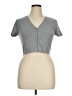 GB Gray Short Sleeve Top Size XL - photo 1