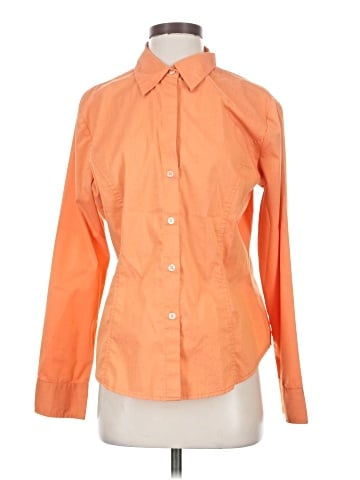 New York & Company Long Sleeve Button-Down Shirt (view 1)