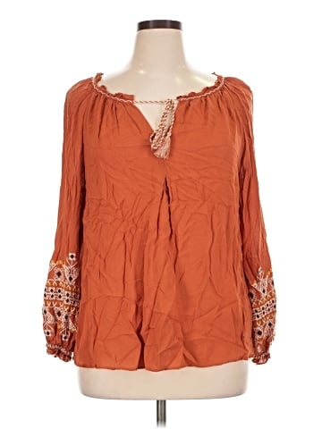 Max Studio Long Sleeve Blouse (view 1)
