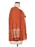Max Studio 100% Rayon Orange Long Sleeve Blouse Size XL - photo 4