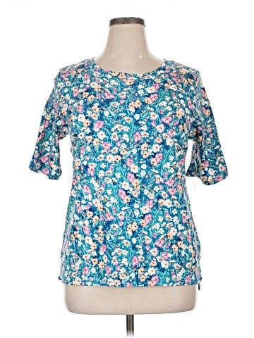 Croft & Barrow Short Sleeve Blouse (view 1)
