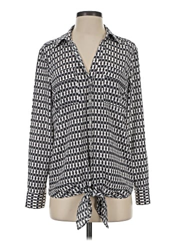 Jones New York Signature Long Sleeve Blouse (view 1)