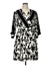 CAbi Print Black Casual Dress Size XL - photo 1