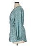Terra & Sky 100% Polyester Teal Kimono Size 0X - photo 5