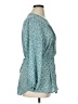 Terra & Sky 100% Polyester Teal Kimono Size 0X - photo 4